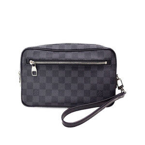 Louis Vuitton Damier Graphite Black Pochette Kasai Shoulder Bag